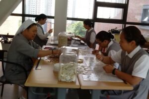 스테인글라스 작업